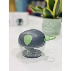 Dụng Cụ Băm/Xay Hành Tỏi Mini Hình Heo Lock&Lock CKS321 - Lưỡi Dao Thép Không Gỉ, Tiện Lợi Cho Nhà Bếp