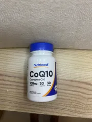 CoQ10 100MG Nutricost - Viên Uống Hỗ Trợ Sức Khỏe Tim Mạch, Cải Thiện Chức Năng Tim và Huyết Áp - 30 Viên