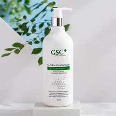 Sữa Rửa Mặt GSC+ Natural Cleansing Gel 500ml - Làm Sạch Sâu, Cân Bằng Da, Chiết Xuất Tự Nhiên, Phục Hồi Da Khỏe Mạnh