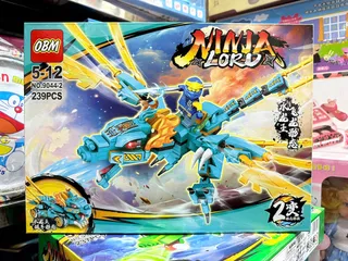 Đồ chơi lắp ráp Ninja Rồng OBM 9044 - Bộ 4 phân loại Lego cho bé - Đồ chơi phát triển tư duy sáng tạo