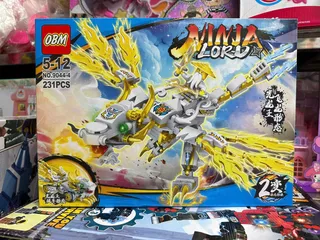 Đồ chơi lắp ráp Ninja Rồng OBM 9044 - Bộ 4 phân loại Lego cho bé - Đồ chơi phát triển tư duy sáng tạo