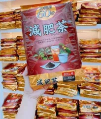 Trà Genpi Orihiro túi lọc hỗ trợ giảm cân, chống oxy hóa (60 túi x 3g)