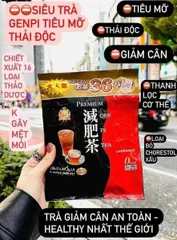 Trà giảm cân Premium Genpi Tea của Nhật Bản