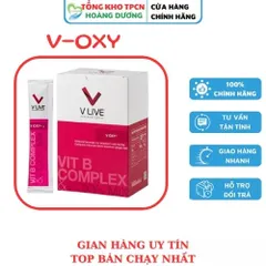 V-Oxy+ (V-LIVE) Cung cấp Oxy cho Máu giúp Tuần Hoàn Máu não Hỗ trợ Tim Mạch, huyết áp, giảm đau đầu, tăng cường trí nhớ
