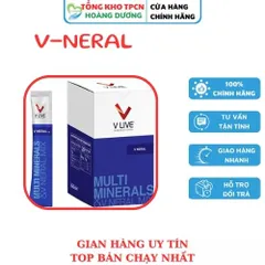 V-Neral hỗ trợ cải thiện làn da, làm chậm quá trình lão hóa, tái tạo tế bào, bổ xung Colagen, cải thiện sắc đẹp