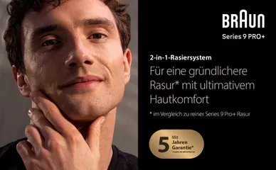 Máy cạo râu Braun Series 9 Pro+ 9597cc - Cạo Râu Sát, Bảo Vệ Da, Chống Nước, Trạm Vệ Sinh 6 Trong 1, Sạc Nhanh, Màu Bạc