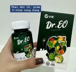 Viên uống detox Dr Eo viên uống thảo mộc hỗ trợ giảm mỡ bụng