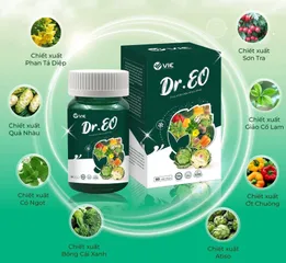 Viên uống detox Dr Eo viên uống thảo mộc hỗ trợ giảm mỡ bụng