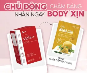 Viên Giảm Cân Vichi++ 30 Viên Kèm Viên Khoá Cân Phiên Bản Nâng Cấp