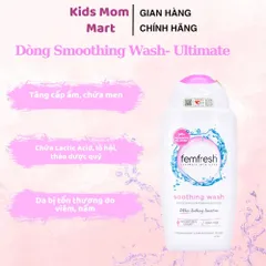 Dung Dịch Vệ Sinh Phụ Nữ Femfresh Soothing Wash 250ml nhập khẩu Anh Quốc
