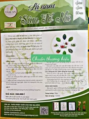Trà Lá Nam Sâm Tố Nữ 4 Vị Tâm An - Hỗ Trợ Cân Bằng Nội Tiết Tố Và Chống Lão Hóa Da, Giảm Cảm Giác Khô Hạn - 15 Gói