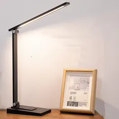 Đèn Học Chống Cận Tuyệt Đẹp 7W Điều Chỉnh Ánh Sáng 5 Màu Tích Điện 10.000mAh Gấp Gọn Mang Đi - Đèn Bàn Học Chất Lượng MITARY