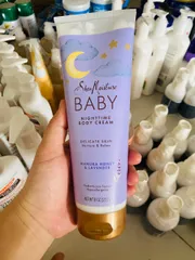 Lotion Dưỡng Da Organic Shea Moisture Baby 236ml - Kem Dưỡng Dịu Nhẹ Cho Bé Sơ Sinh, Nhiều Mùi Hương Tự Nhiên