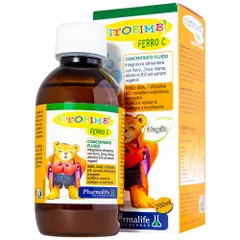 Siro Fitobimbi Ferro C bổ sung sắt, kẽm, vitamin C cho cơ thể (200ml)