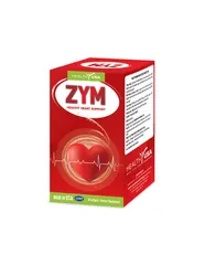 Viên uống hỗ trợ tim mạch và huyết áp ZYM - Bảo vệ sức khỏe tim mạch, giảm nguy cơ tai biến, nhập khẩu chính hãng Mỹ