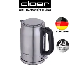 Bình Siêu Tốc Cloer 4529 - Ấm Đun Nước Inox Cao Cấp 1,7 Lít, Công Suất 2200W, Tự Động Ngắt, Thiết Kế Hiện Đại, Xuất Xứ Đức
