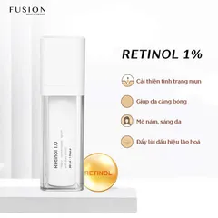 Kem Fusion Retinol 1.0 - Giảm nếp nhăn, cải thiện da dầu và sắc tố, trẻ hóa làn da, serum chăm sóc da chuyên sâu