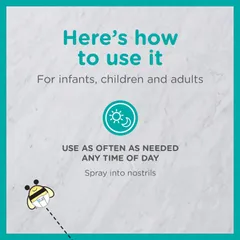 Xịt Mũi Zarbee Natural Cho Bé Sơ Sinh - Sản Phẩm Vệ Sinh Tai Mũi Họng, Giảm Nghẹt Mũi, Hương Nho, An Toàn Cho Mọi Lứa Tuổi