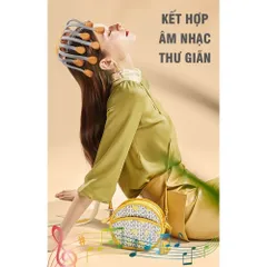 Máy Massage Đầu Bạch Tuộc Nikio NK-113 - Thiết Kế 3D, Công Nghệ Rung, 20 Chân Massage, Kích Thích Tuần Hoàn Máu, Thư Giãn Tinh Thần