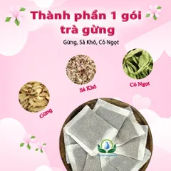 Trà Gừng 30 Túi Lọc x 3g Thức Uống Từ Thiên Nhiên