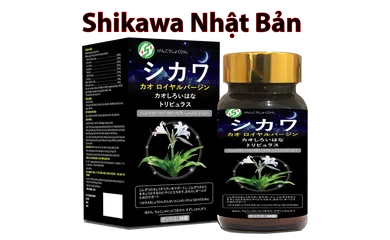 Viên Uống Shikawa Cải Thiện Tiểu Đêm - Hỗ Trợ Chức Năng Thận, Giảm Tiểu Đêm, Hộp 30 Viên Nhật Bản