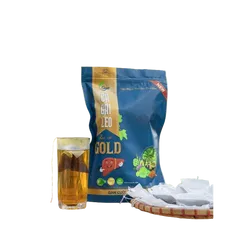Trà Túi Lọc Cà Gai Leo Rau Má Gold GiGa 250g - Hỗ Trợ Gan, Giải Độc, Thanh Nhiệt, Thảo Dược Tự Nhiên Việt Nam