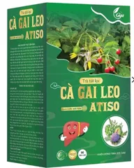Trà túi lọc Cà Gai Leo Atiso GiGa - giúp mát gan,lợi tiểu (Hộp 90 gói)