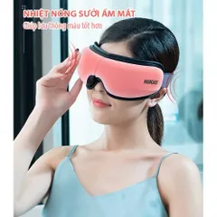 Máy Massage Mắt Nikio NK-116 - Công Nghệ Xoa Bóp Khí Nén, Nhiệt Nóng & Bluetooth Kết Nối Nghe Nhạc Thư Giãn Tối Ưu