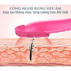 Máy Rửa Mặt Massage Nâng Cơ Nikio NK-120 - Công Nghệ Rung Siêu Âm, Chống Nước IPX7, Thiết Kế Gọn Nhẹ, Quà Tặng Tuyệt Vời Cho Làm Đẹp