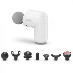 Máy massage cầm tay Nikio NK-173 mini 7 đầu thay đổi - Giảm đau nhức, thư giãn cơ, pin 1200mAh, thiết kế sang trọng, dễ sử dụng