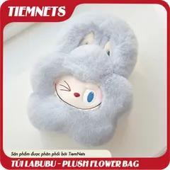 Túi Labubu Popmart - Túi Đeo Chéo Hoa Nhồi Bông Chính Hãng - Quà Tặng Dễ Thương cho Fan Nghệ Thuật