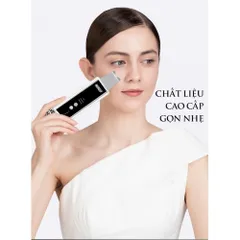 Máy Sủi Da Nikio NK-122 - Tẩy Tế Bào Chết Kết Hợp Massage Nâng Cơ Mặt - Cho Làn Da Tươi Trẻ, Mịn Màng, Sang Trọng, Đen Trắng