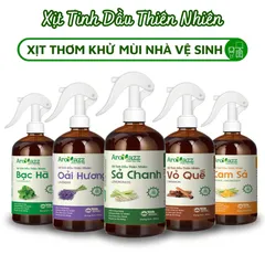 Xịt Khử Mùi Phòng Từ Tinh Dầu AroMazz - 300ml, Nhiều Hương Thơm Thiên Nhiên, Giúp Khử Mùi, Thanh Lọc Không Khí