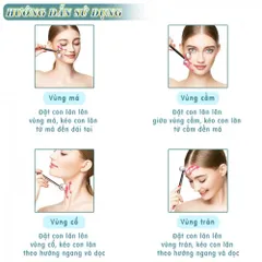 Con Lăn Massage Nâng Cơ Mặt 3D Nikio NK-125G - Làm Thon Gọn, Tạo Đường Nét Vline Cho Khuôn Mặt Tươi Trẻ, Săn Chắc