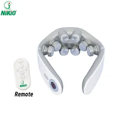 Máy Massage Cổ Xung Điện Nikio NK-131 - 8 Điện Cực, Nhiệt Sưởi, 2 Miếng Dán Điện Tử - Giải Pháp Thư Giãn Tối Ưu cho Cổ và Vai