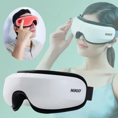 Máy Massage Mắt Nikio NK-116 - Công Nghệ Xoa Bóp Khí Nén, Nhiệt Nóng & Bluetooth Kết Nối Nghe Nhạc Thư Giãn Tối Ưu