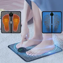 Máy Massage Xung Điện Bàn Chân Nikio NK-106 - Công Nghệ EMS & TENS, 12 Chế Độ, Giảm Đau Mỏi, Cải Thiện Tuần Hoàn Máu, Thiết Kế Tiện Lợi