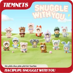 MÔ HÌNH BLIND BOX HACIPUPU SNUGGLE WITH YOU - VINYL PLUSH ZODIAC - POPMART