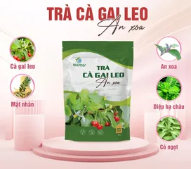 Trà Cà Gai Leo An Xoa TRATOSA - Giải Độc Gan, Hạ Men Gan, Hỗ Trợ Sức Khỏe, 60 Túi Lọc 5g, Thảo Dược Tự Nhiên Việt Nam