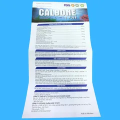 Viên uống bổ sung canxi - CALBONE VITAMIN D3 - K2 (MK7) T PLUS