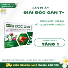 Viên uống hỗ trợ chức năng gan - Giải Độc Gan T+
