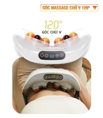 Máy massage bụng pin sạc Nikio NK-166DC - Công nghệ xoa bóp nhiệt hồng ngoại, giảm mỡ bụng hiệu quả, hỗ trợ tiêu hóa, dễ sử dụng