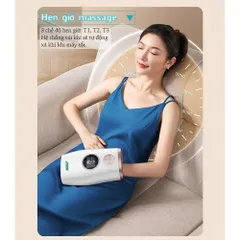 Máy Massage Bàn Tay Nikio NK-330 - Công Nghệ Áp Suất Khí Nén, Nhiệt Nóng Giảm Đau, Tê Tay - Thiết Bị Massage Hiện Đại Cho Văn Phòng, Người Già
