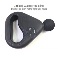 Súng Massage Giãn Cơ Toàn Thân Nikio NK-273 - 4 Tốc Độ Massage, Chức Năng Tự Động Tắt, Dễ Dàng Sử Dụng, Pin 1500mAh