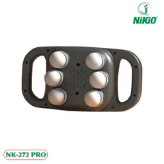 Máy massage lưng Nikio NK-272 PRO - Đấm lưng 6 đầu, 9 chế độ, 20 cường độ, pin sạc 2000mAh, thư giãn và giải tỏa căng thẳng hiệu quả