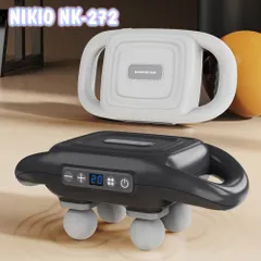 Máy đấm lưng 4 đầu Nikio NK-272 cầm tay - 6 chế độ, 20 tốc độ massage giúp giảm đau nhức mỏi, giãn cơ toàn thân