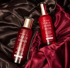 Nước Hoa Hồng Orjena Collagen Săn Chắc Da 120ML - Toner Chăm Sóc Da Chuyên Sâu Hàn Quốc, Tăng Độ Đàn Hồi, Làm Săn Chắc Da