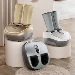 Máy Massage Bàn Chân và Bắp Chân Nhật Bản Nikio NK-187 - Thiết Bị Massage Thư Giãn Với Công Nghệ Hiện Đại, Hệ Thống Túi Khí và Nhiệt Sưởi Ấm