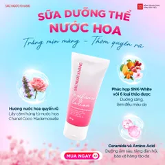Sữa Dưỡng Thể Hương Nước Hoa Sắc Ngọc Khang 50g - Dưỡng Trắng Da, Nuôi Dưỡng Hương Thơm Bền Lâu, Cảm Giác Mát Dịu