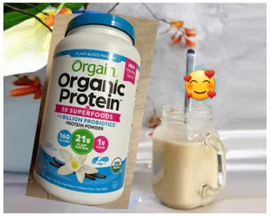 Bột Protein Hữu Cơ Orgain Organic Protein 1.22kg - 21g Đạm Thực Vật, 50 Siêu Thực Phẩm, Hương Vani, Dinh Dưỡng Tốt Cho Gia Đình